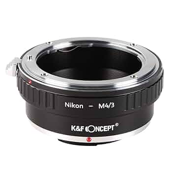 近代インターナショナル マウントアダプター FOURTHIRDS → ニコンF レンズマウントアダプター ニコンZマウント変換 K&F Concept